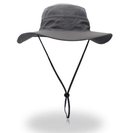 Unisex Outdoor Activities UV Protecting Women Sun Hats Men Safari Caps With Neck Protection