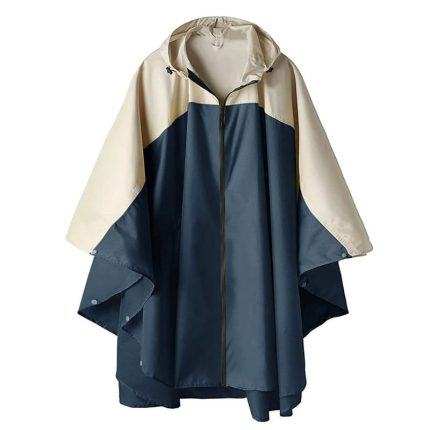 Unisex Rain Poncho Hooded Waterproof Raincoat Jacket for Adults Women Men